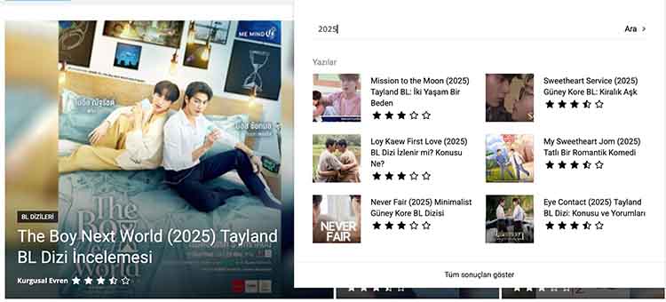 2025 BL Dizileri: En İyi Öyküler, Dramalar